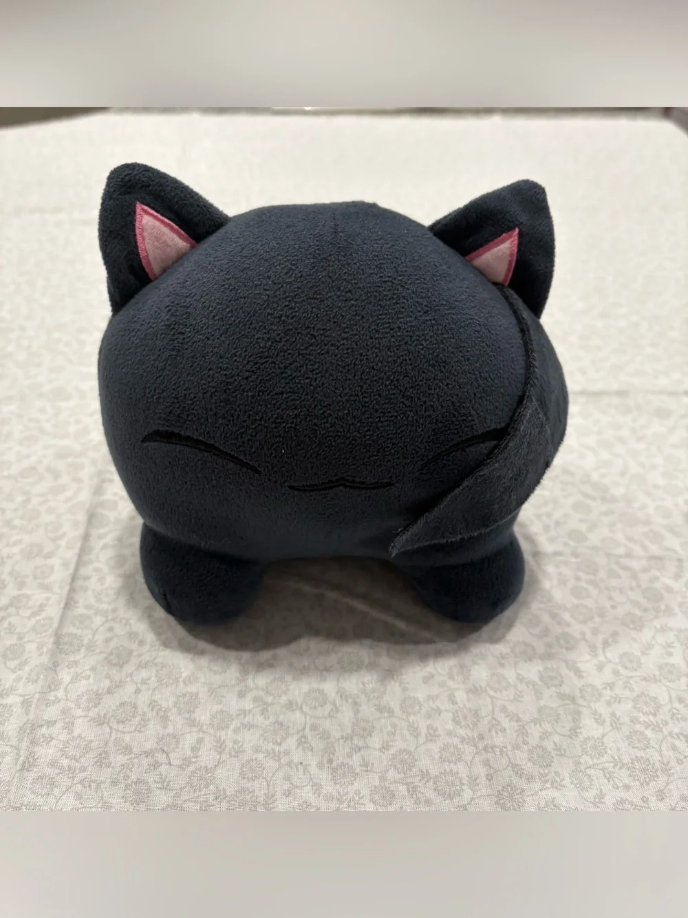 Jujutsu Kaisen Suguru Geto Cat Plush Toy Black Cat Round